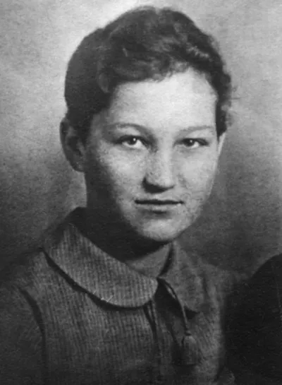 Portrait of Zoya Kosmodemyanskaya